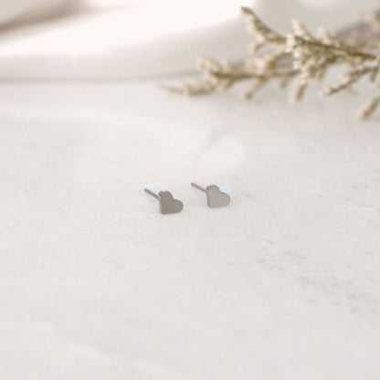 Heart Stud Earrings